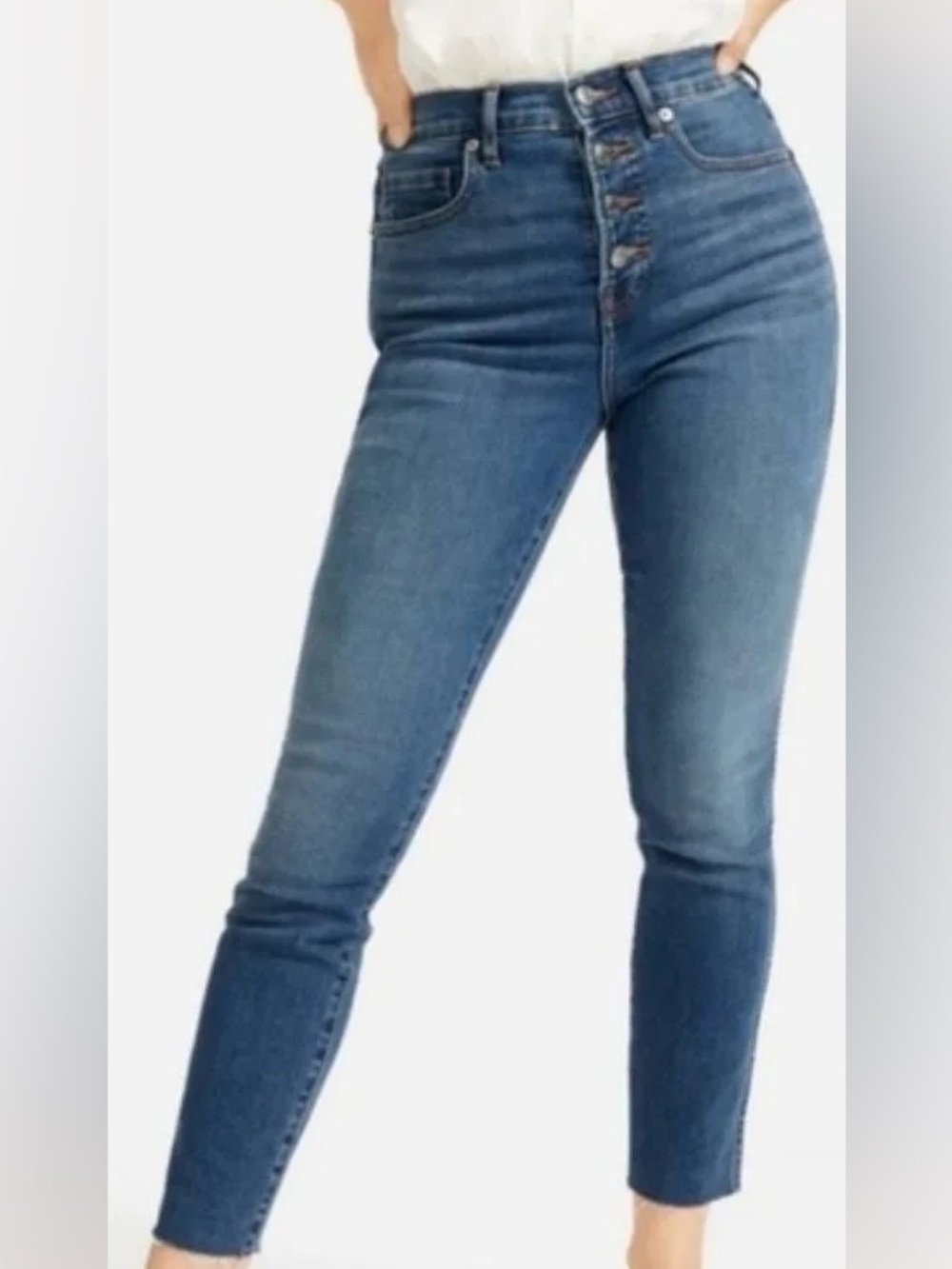 Everlane Vintage Skinny Button Fly Jean